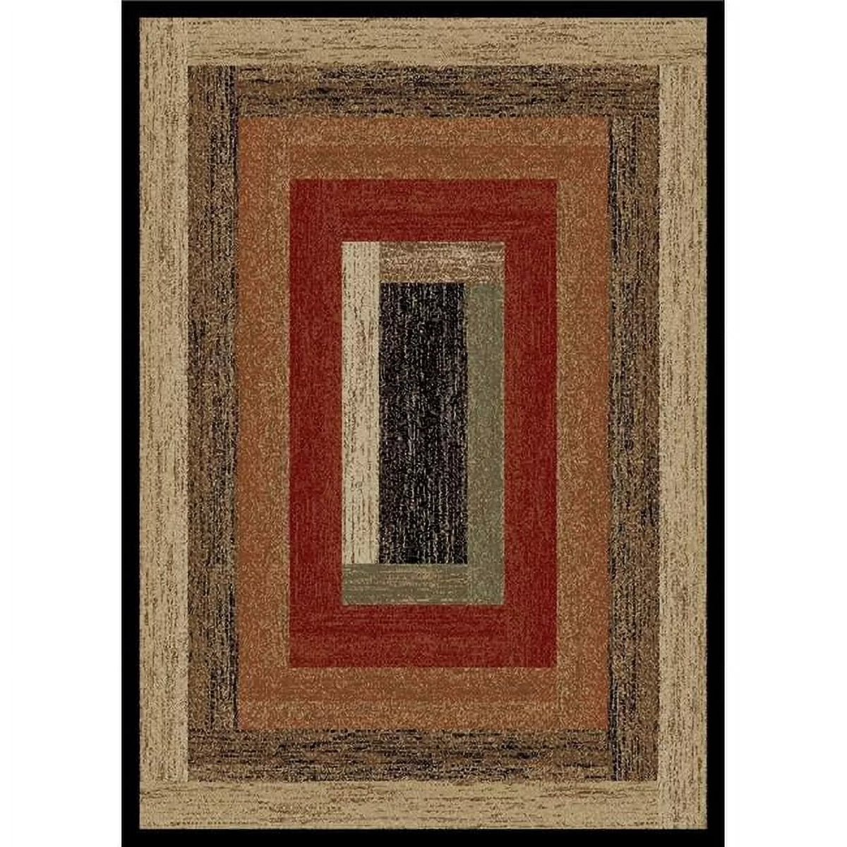 Multi Color Area Rug A4961