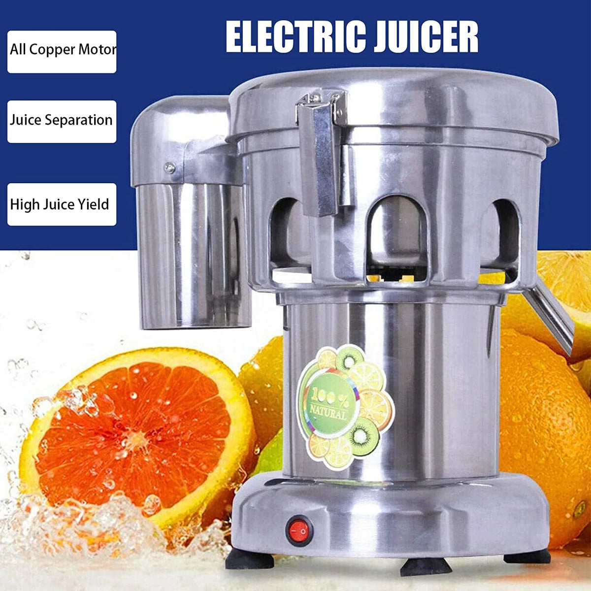 Stainless Steel Centrifugal Juicer 370W F5208