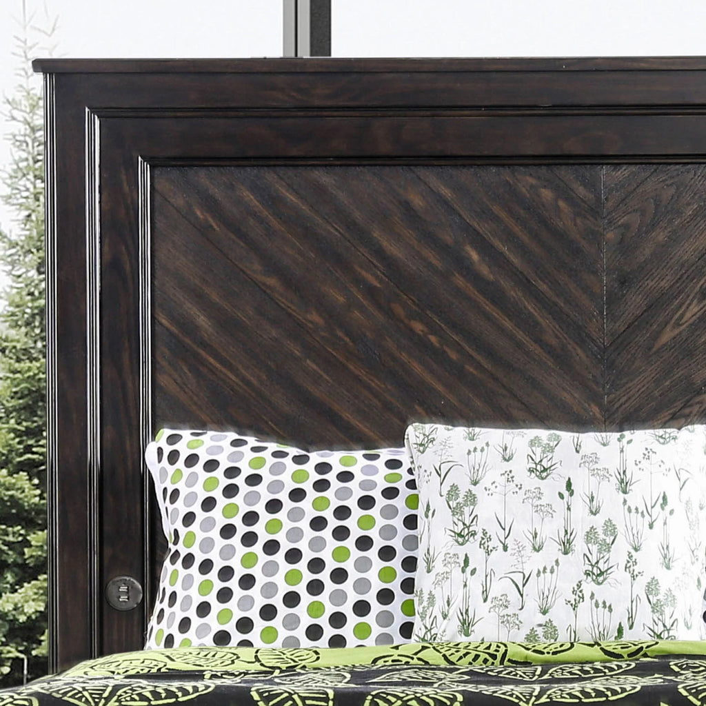 Espresso 2-drawer Platform Bed Eastern King G606