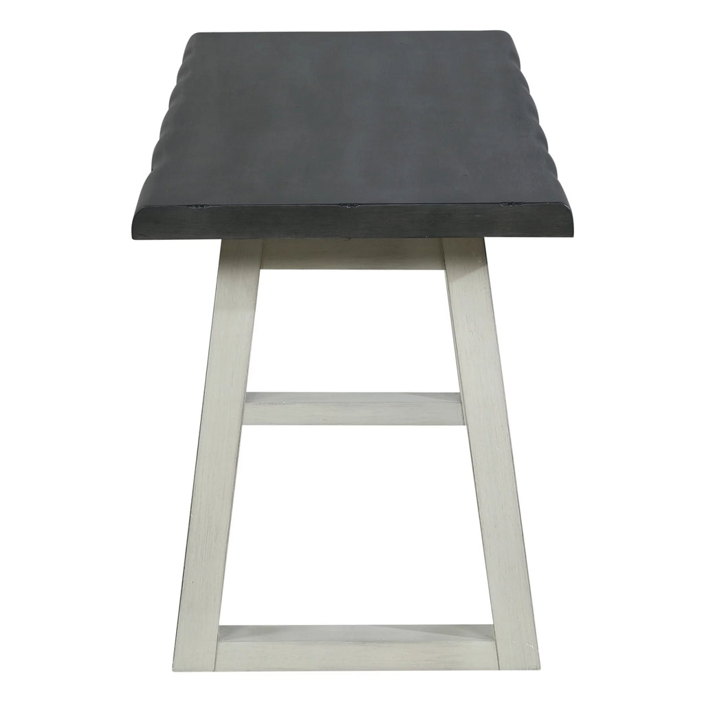 Charcoal Light Gray Bench K116