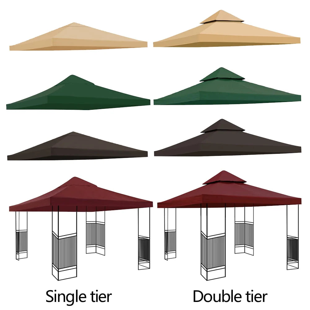 10FTx10FT Replacement Canopy Top Gazebo Tent Sunshade Cover U4340