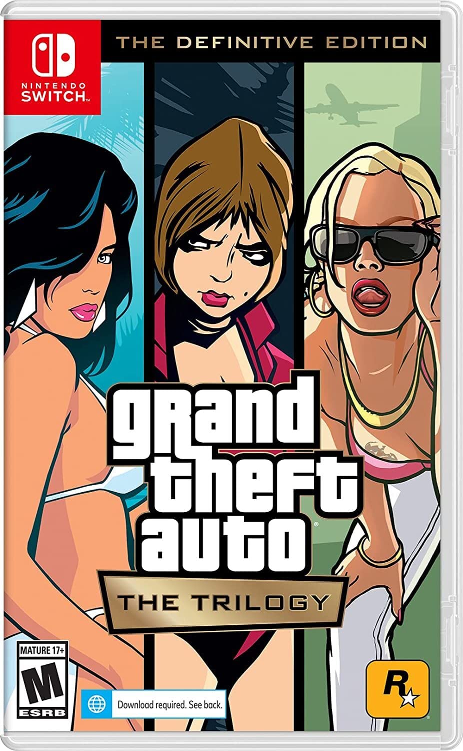 Grand Theft Auto: The Trilogy - Definitive Edition - Nintendo Switch and Red Dead Redemption - Complete Single Player Experiences T946