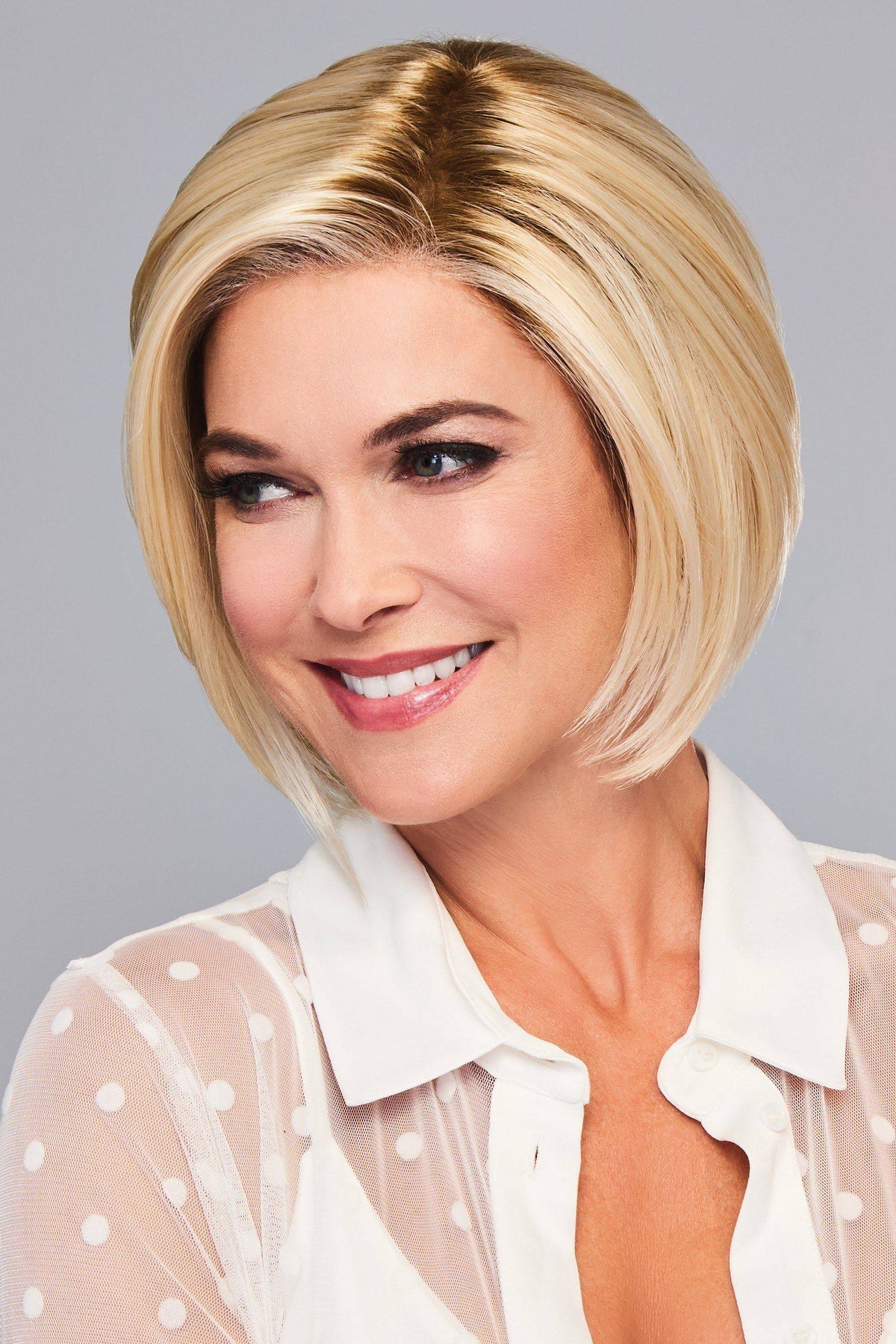Sheer Lace-Front Wig - Honey Toast S156002