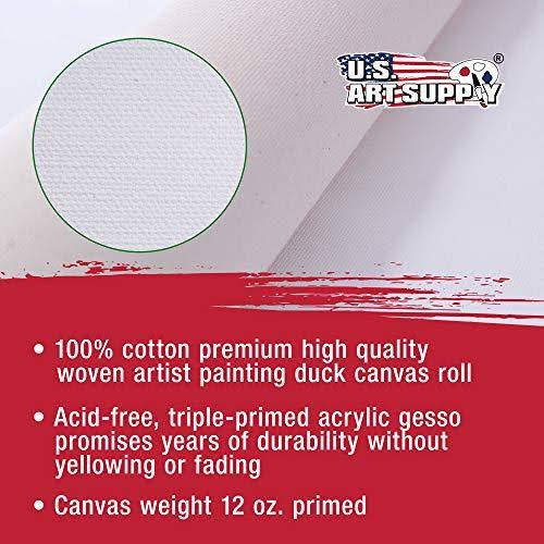 36x22 Wide 6 Yard Long 100% Cotton Canvas Roll S4120