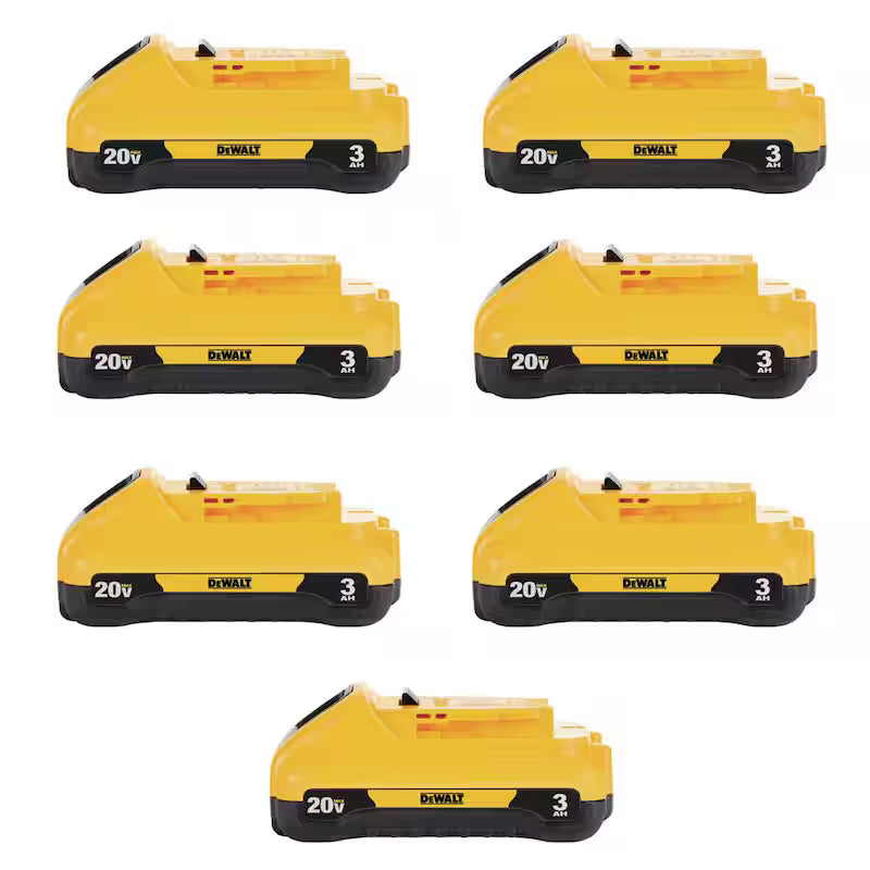 20V MAX Lithium-Ion 3.0Ah Compact Battery Pack 7-Pack V48181