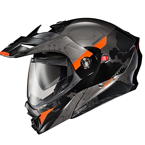 Modular Motorcycle Helmet with Speaker Pockets DOT ECE Approved Large J42436
