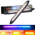 12V Waterproof LED Daytime Running Lights Strip 2Pcs L3039