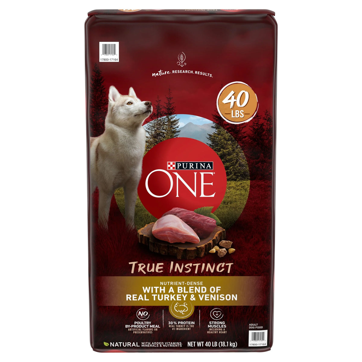 Real Turkey & Venison Adult Premium Dog Food 40 lb. Bag Z306587