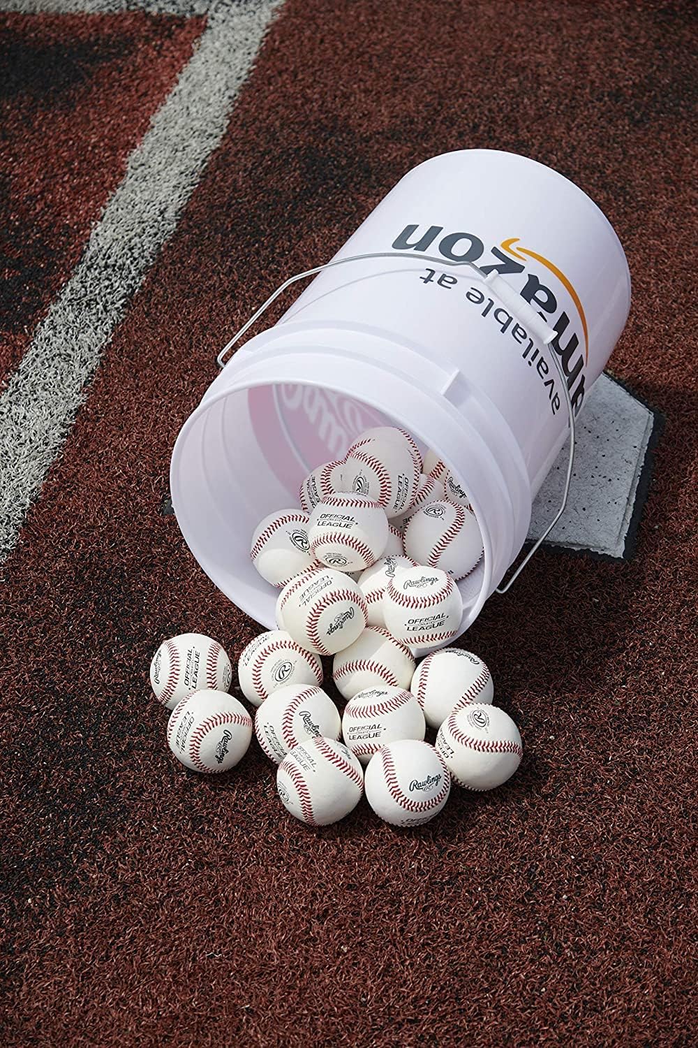24 Count Official League Competition Grade Baseballs Y863658