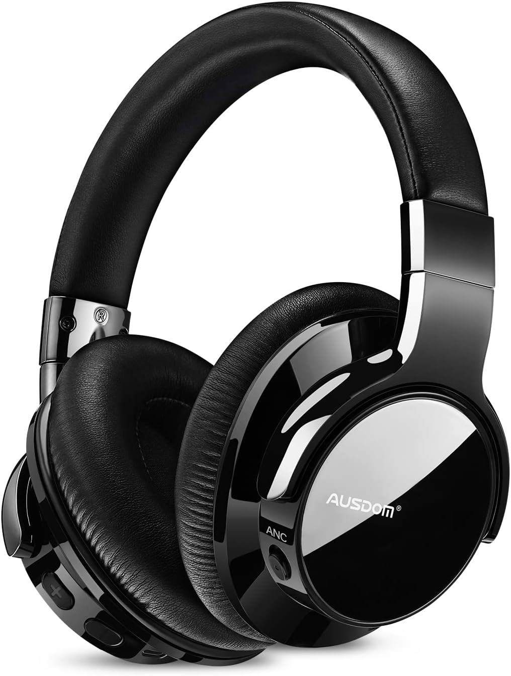 Active Noise Cancelling Wireless Bluetooth Over Ear Headphones with Microphone I55236