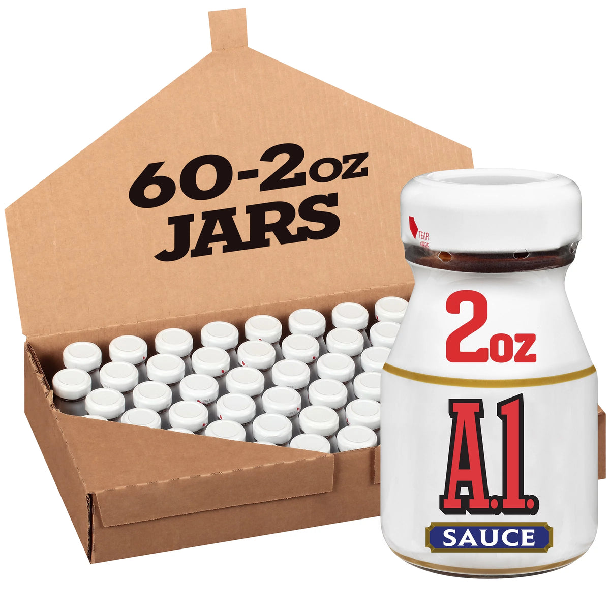 Single Serve Steak Sauce 60 ct 2 oz Jars V529