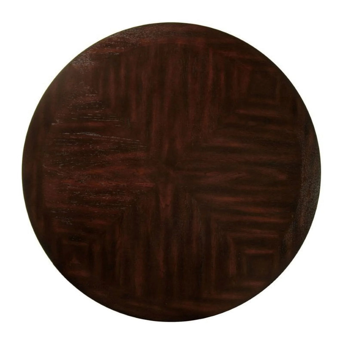 Contemporary Wood 1-Shelf Dining Table in Espresso M5755