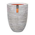 Ivory Plastic Vase Q4038