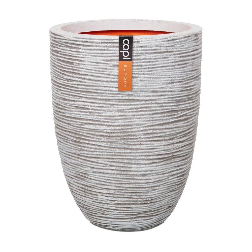 Ivory Plastic Vase Q4038