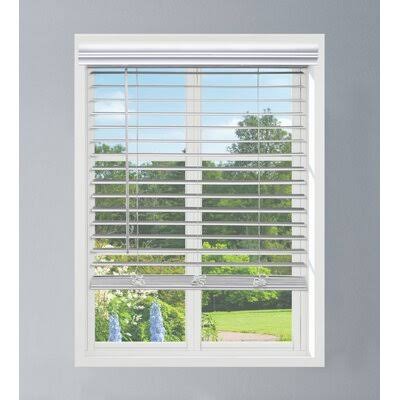 36v5W x 60L Cordless Faux Wood Blinds Z9652