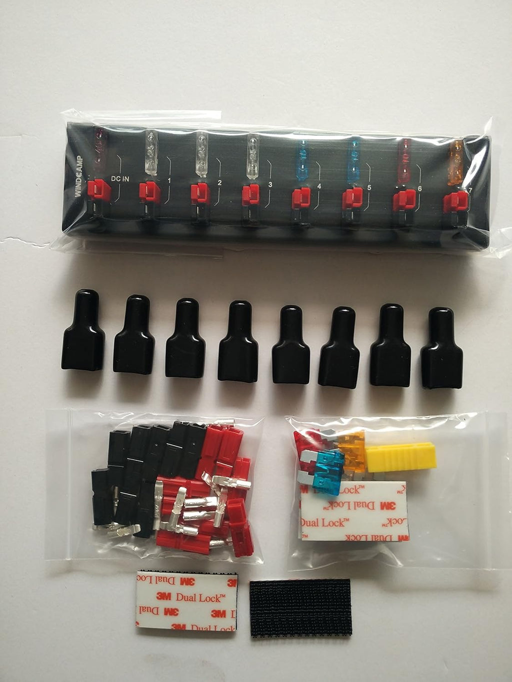8 Port 40A Power Splitter Distributor Source Strip K7110