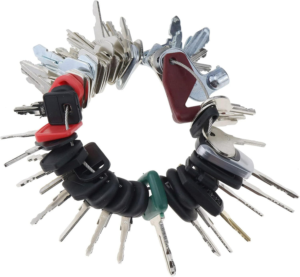 56 Equipment Keys Heavy Equipment Key Set Pack of 2 T866599