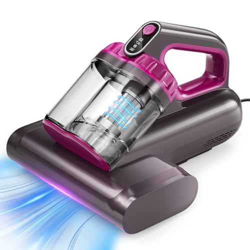Black 17Kpa 650W Corded Mattress Vacuum Cleaner Q414