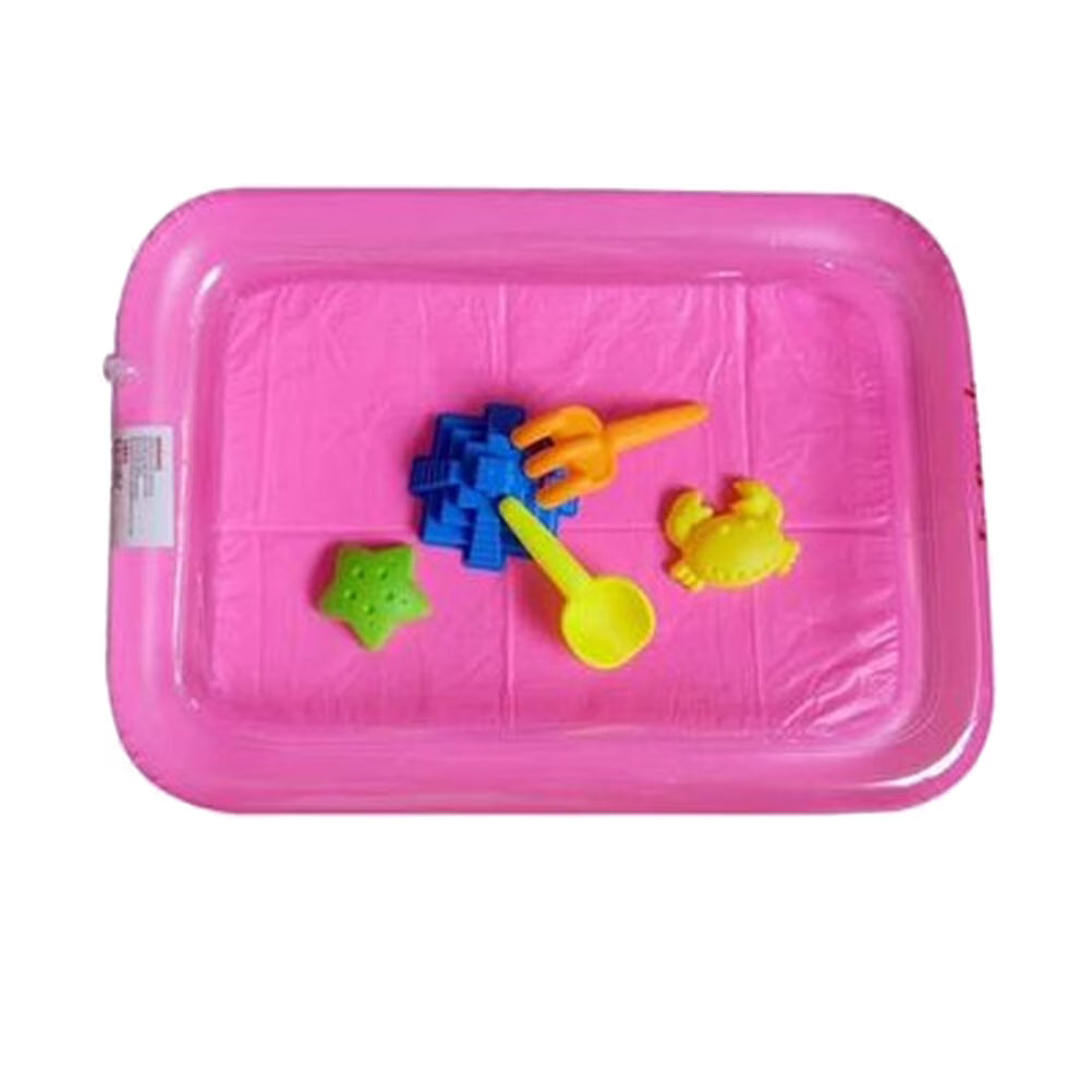 Pink Inflatable Sand Toy Tray V863854