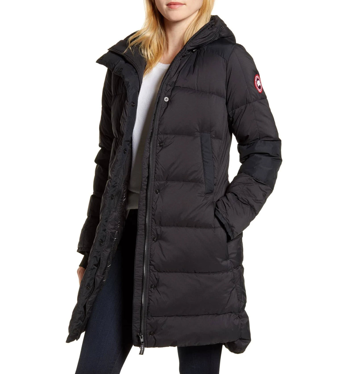 Northstar White Women Coat A73623