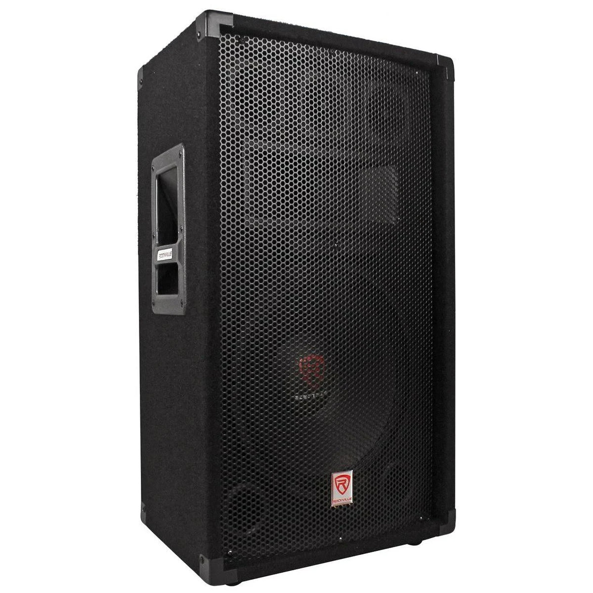 12 3-Way 1000W 4-Ohm Passive DJ Speakers with Stands, Cables, Bag R701