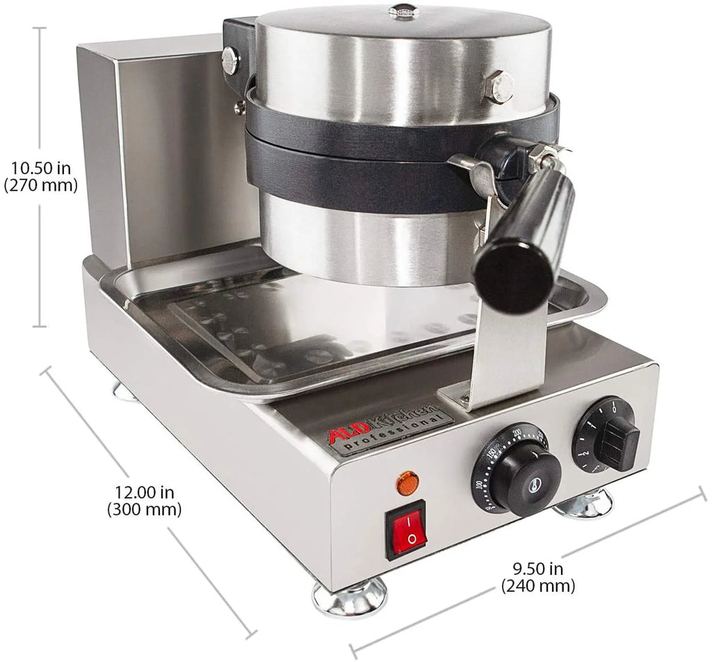 Rotating Nonstick Waffle Iron J7735