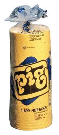 Yellow Absorbent Roll, 75 Ft. H48359