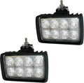 12V 80W LED Skid Steer Headlight Kit Flood Light U38116