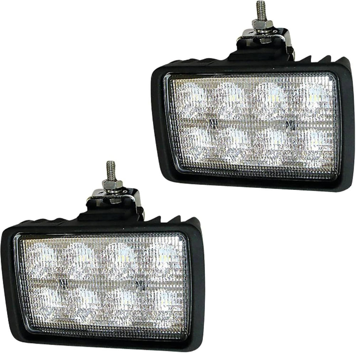 12V 80W LED Skid Steer Headlight Kit Flood Light U38116