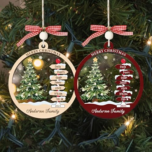 Christmas Family Ornament T325