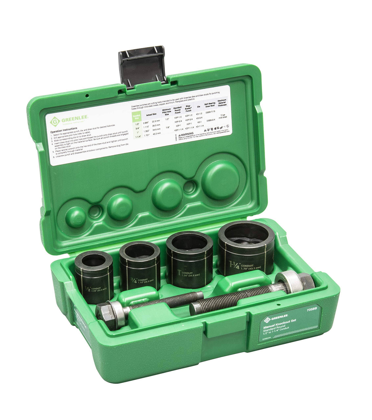 Round Knockout Punch Kit D371