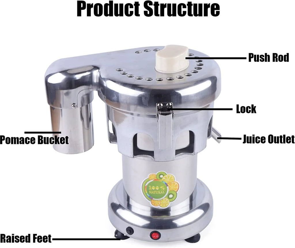 Stainless Steel Centrifugal Juicer 370W F5208