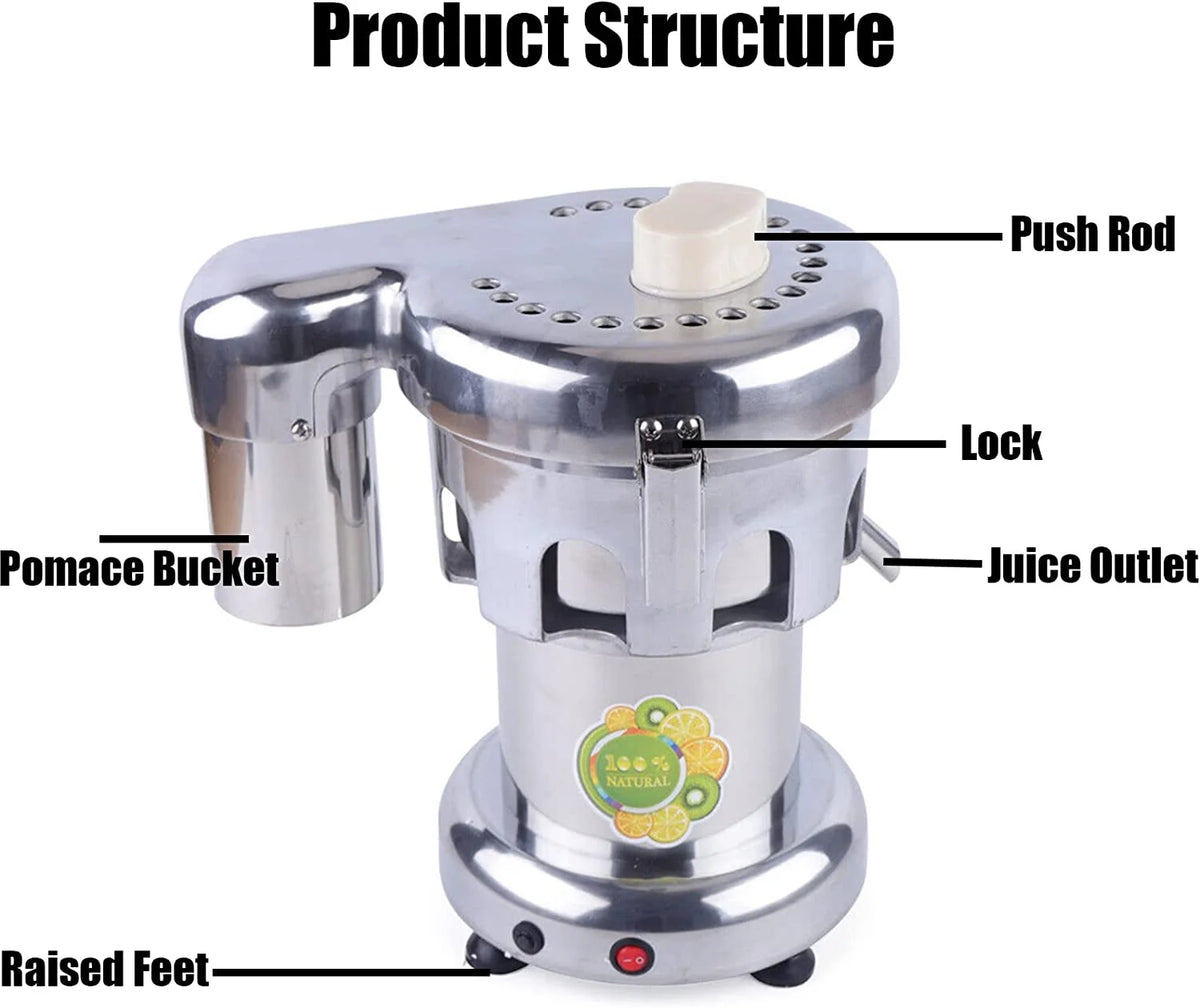Stainless Steel Centrifugal Juicer 370W F5208
