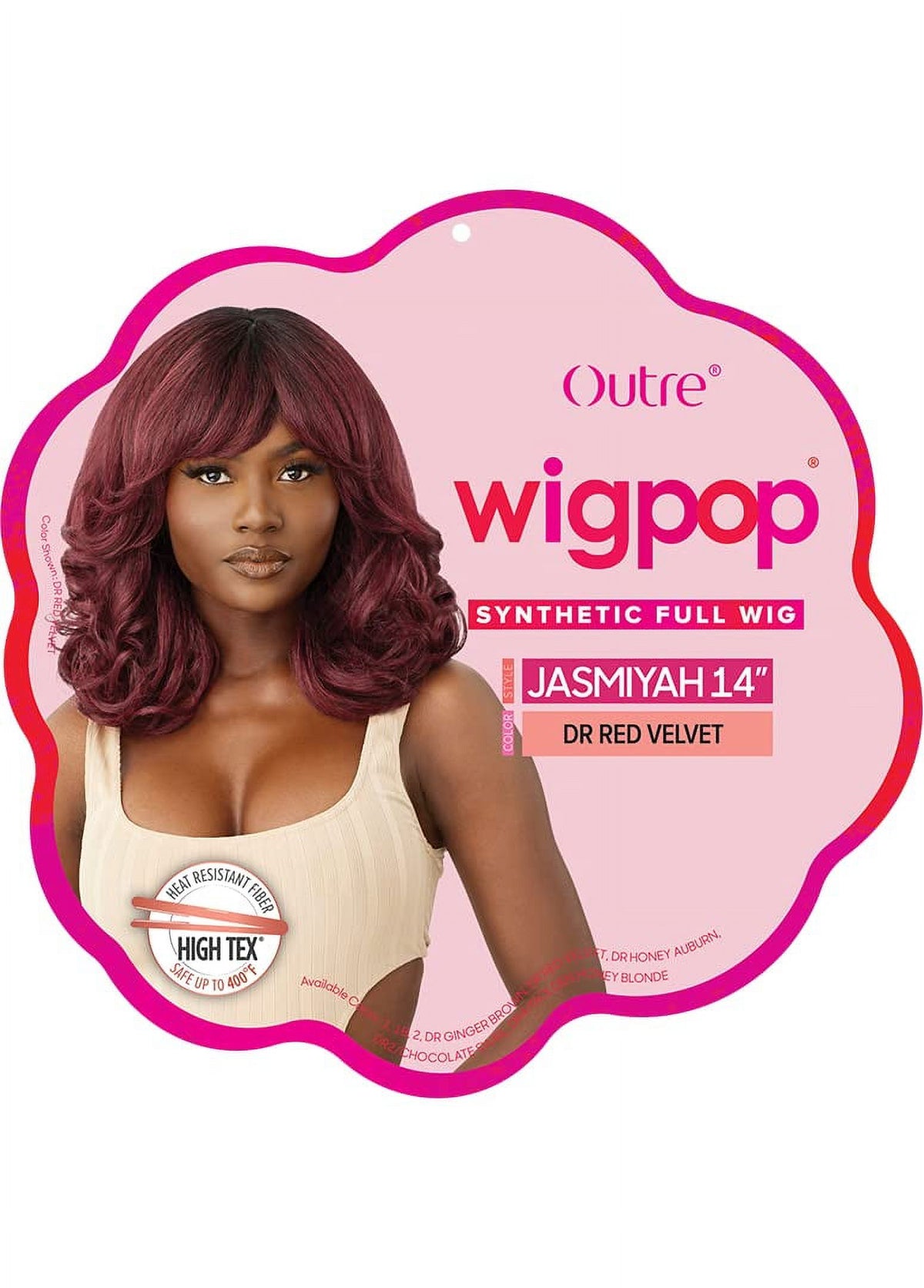14" DR Brown Wig H25336