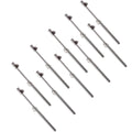 Tire Pressure Gauge 10-150PSI 10 Packs Silver U87440