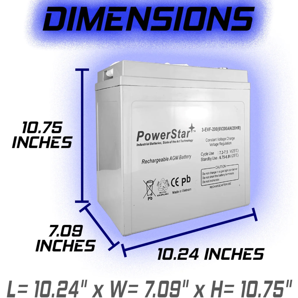Sealed Deep-Cycle Golf Cart Battery Z8748