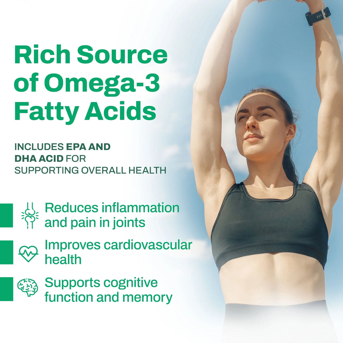 3000mg Fish Oil Softgels, 120 Softgels S421