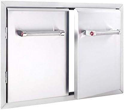 Stainless Double Access Door B433