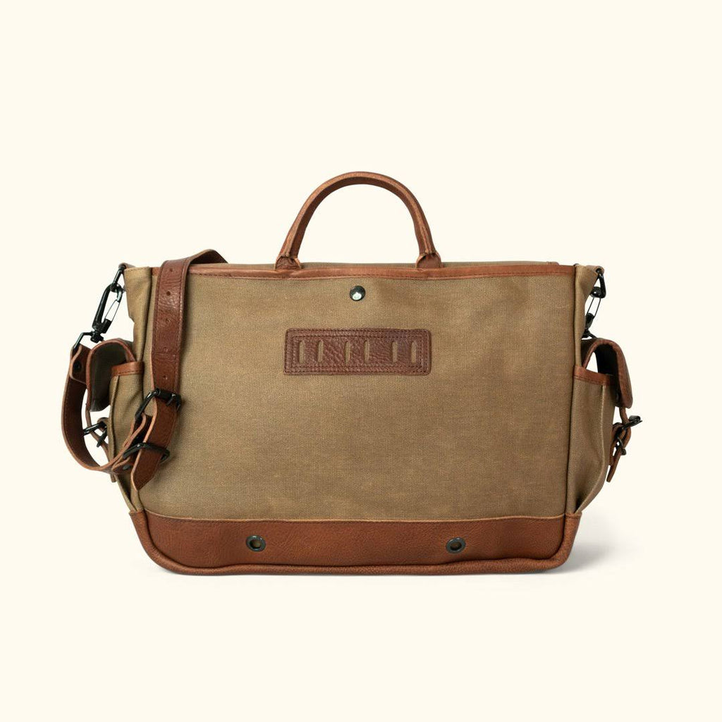 Waxed Canvas Messenger Bag G348294