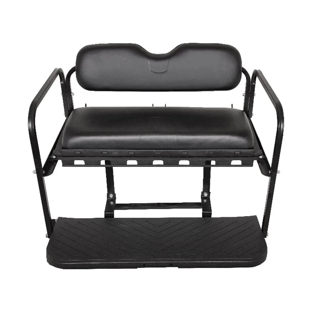 Black Rear Flip Seat for Club Car Golf Cart E1058