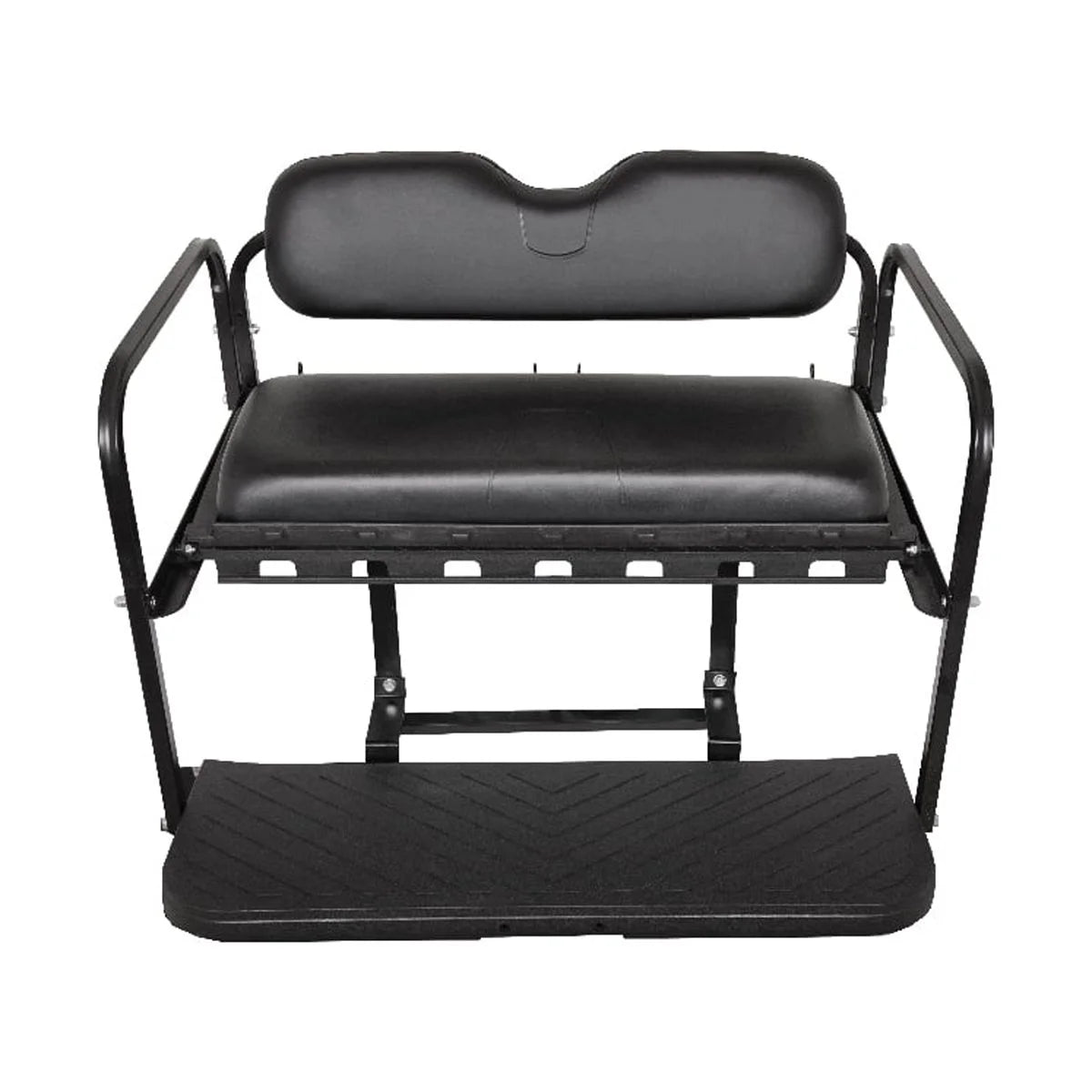 Black Rear Flip Seat for Club Car Golf Cart E1058
