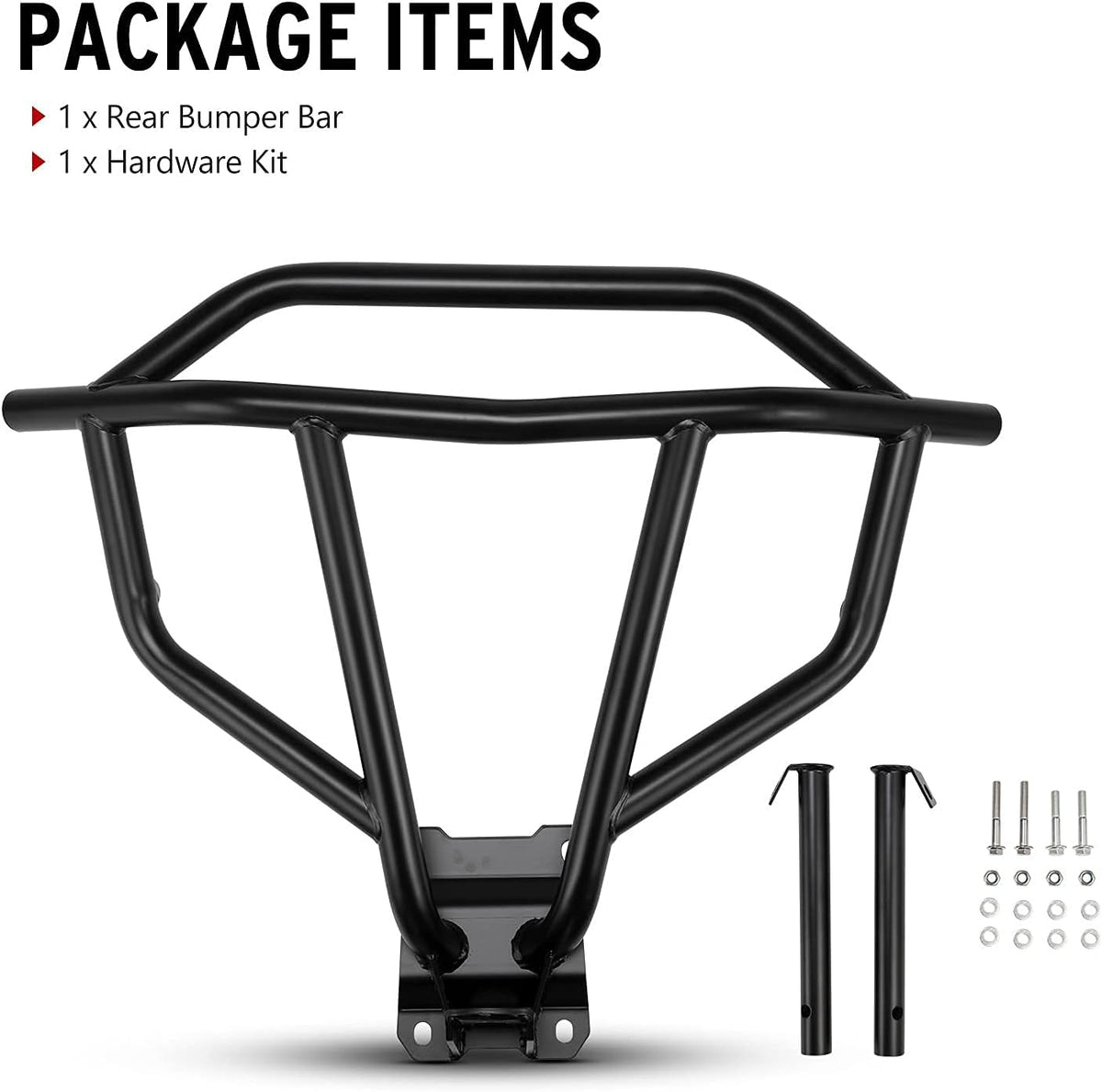 Heavy-duty Steel Tube UTV Rear Bumper Bar Q21102