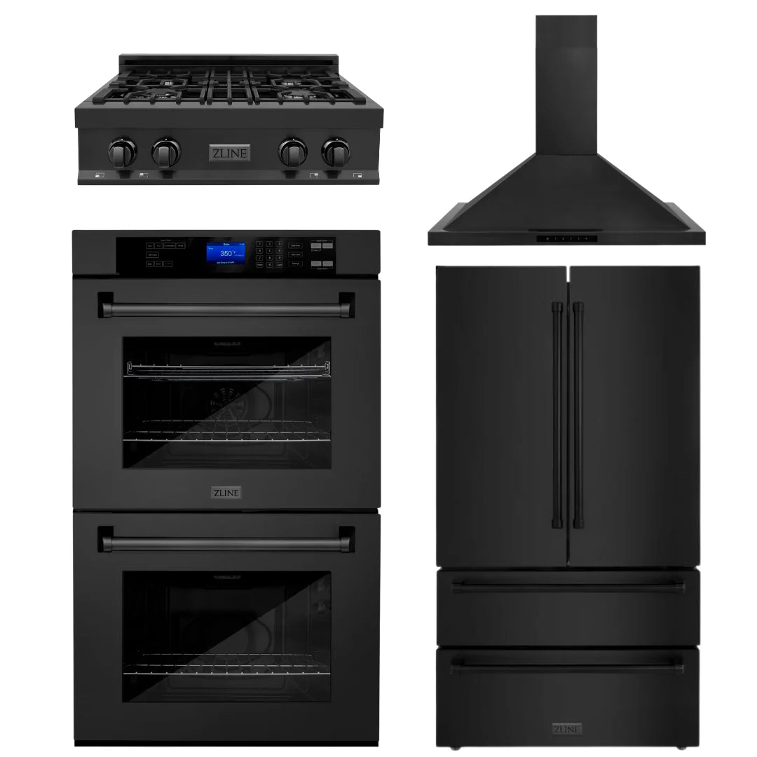 30 Rangetop Range Hood Refrigerator Double Wall Oven Q610
