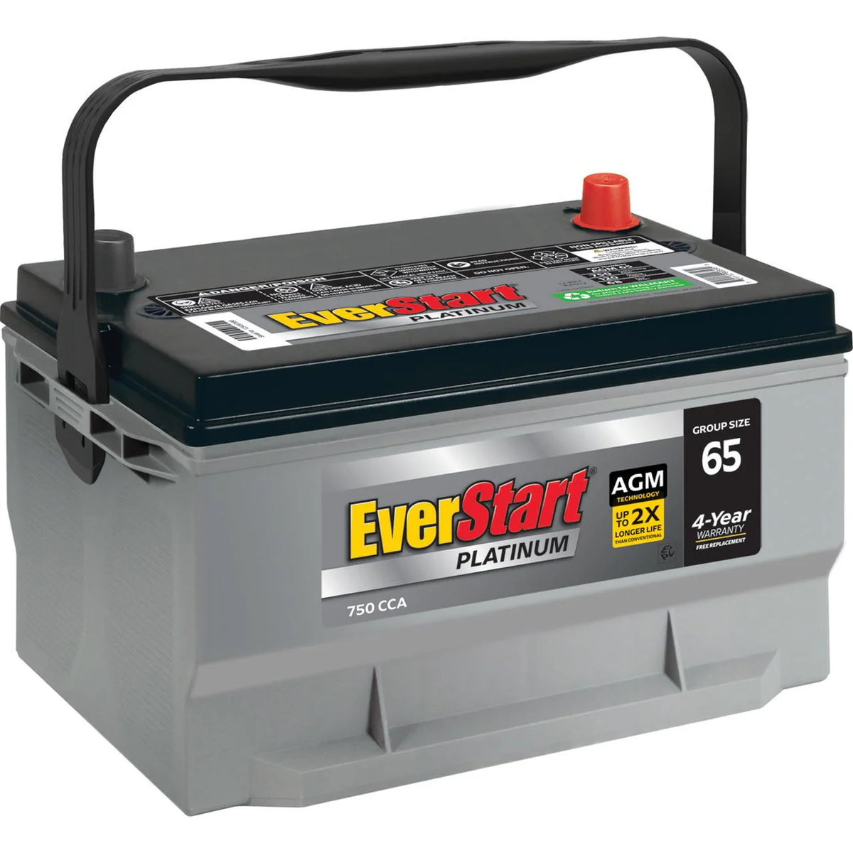 AGM Battery Group Size 65 12 Volt 750 CCA R8914