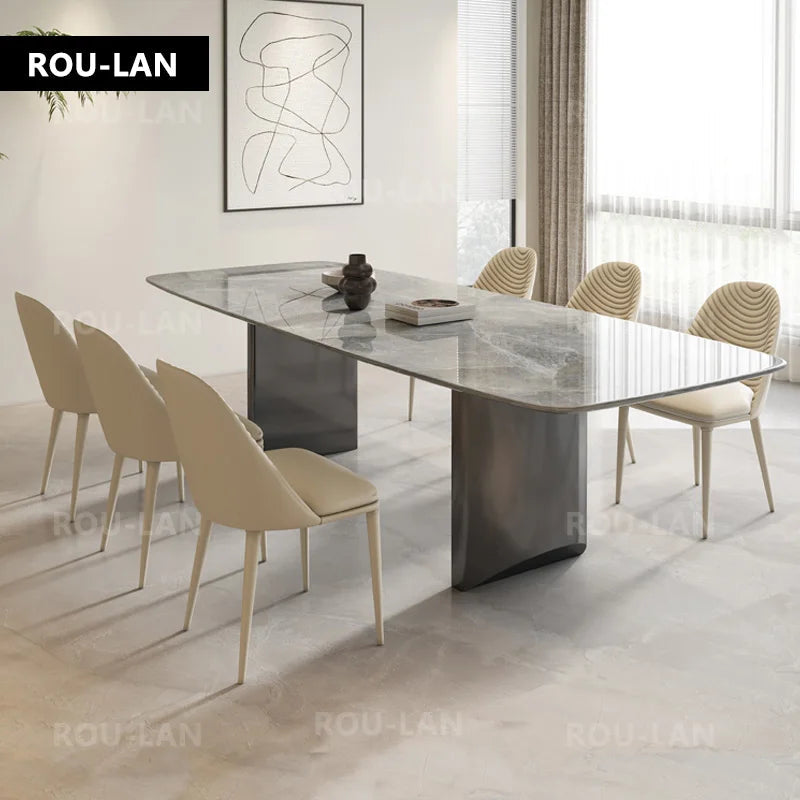 Modern Rock Slab Dining Table P486
