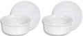 24-Ounce Round Dish with Plastic Cover, Pack of 2 P90161