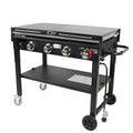 4-Burner Griddle with Folding Shelves H1529