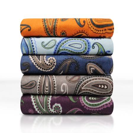 100% Cotton Deep Pocket Paisley Sheet Set O307