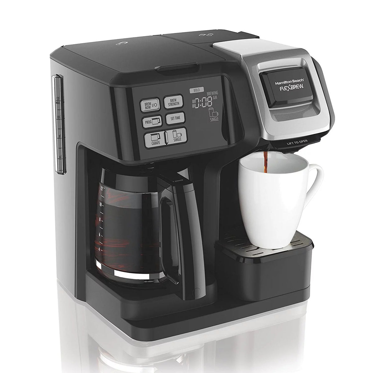Black Programmable Coffee Maker P77237