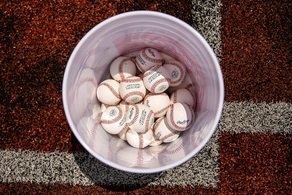 24 Count Official League Competition Grade Baseballs Y863658